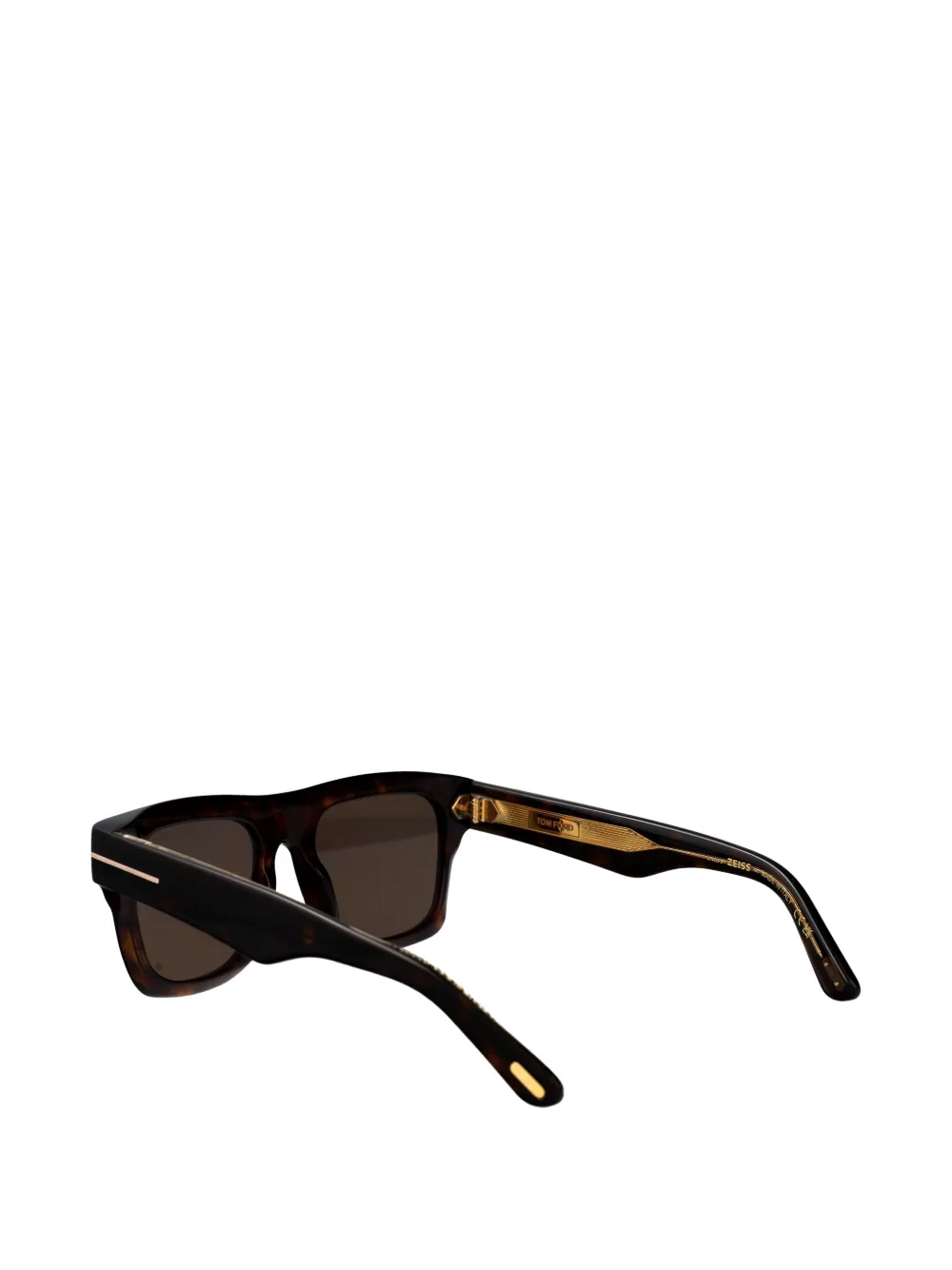 TOM FORD Eyewear Icon square-frame Sunglasses | Brown | FARFETCH