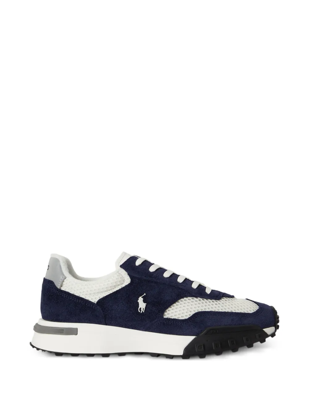 Polo Ralph Lauren Sneakers Eldridge con inserti in pelle scamosciata - Blu