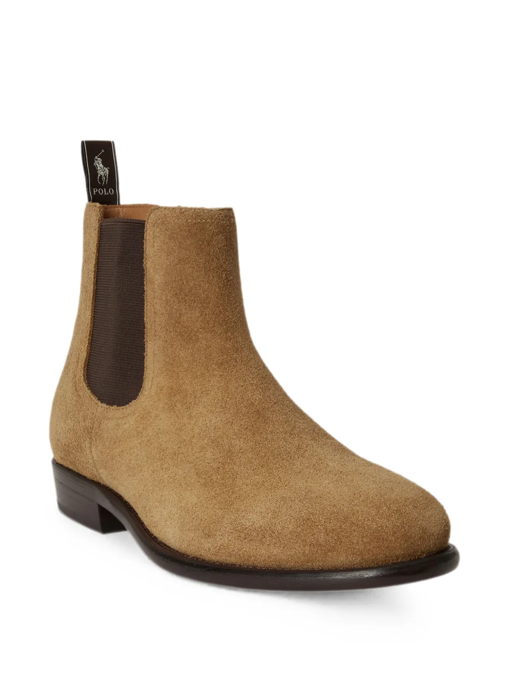 Polo Ralph Lauren Owen suede Chelsea boots Beige