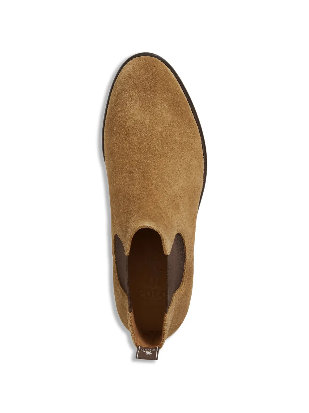 Polo Ralph Lauren Owen suede Chelsea boots Beige