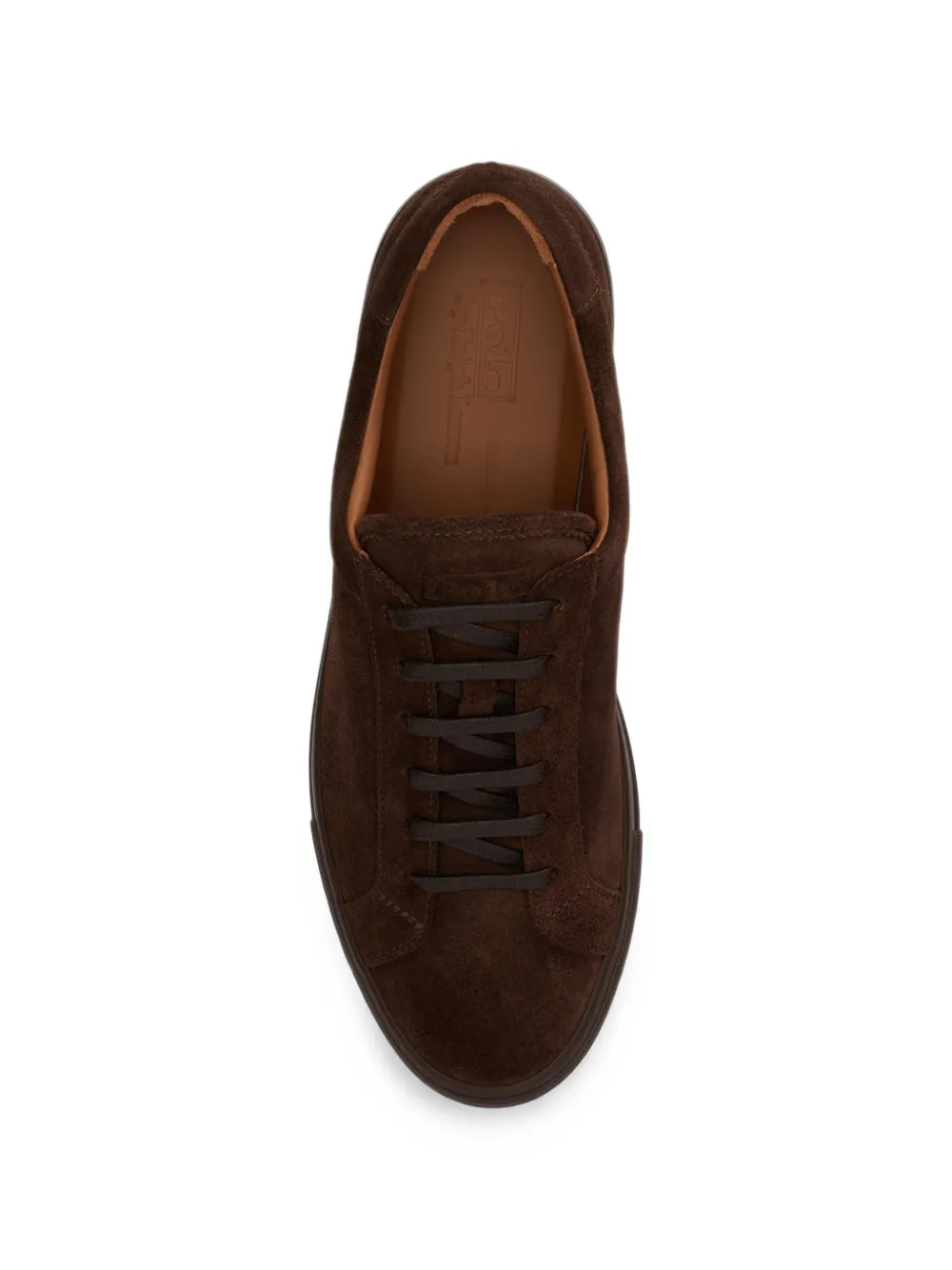 Polo Ralph Lauren Jermain calf-suede trainers Bruin