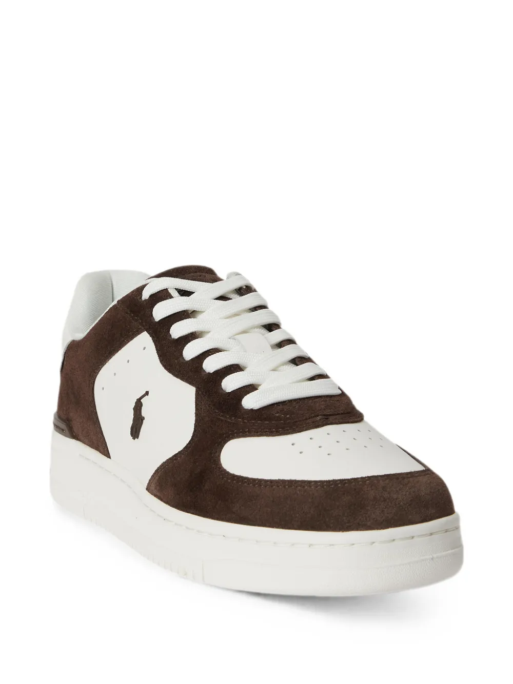 Polo Ralph Lauren Masters Court leather-suede trainers Bruin