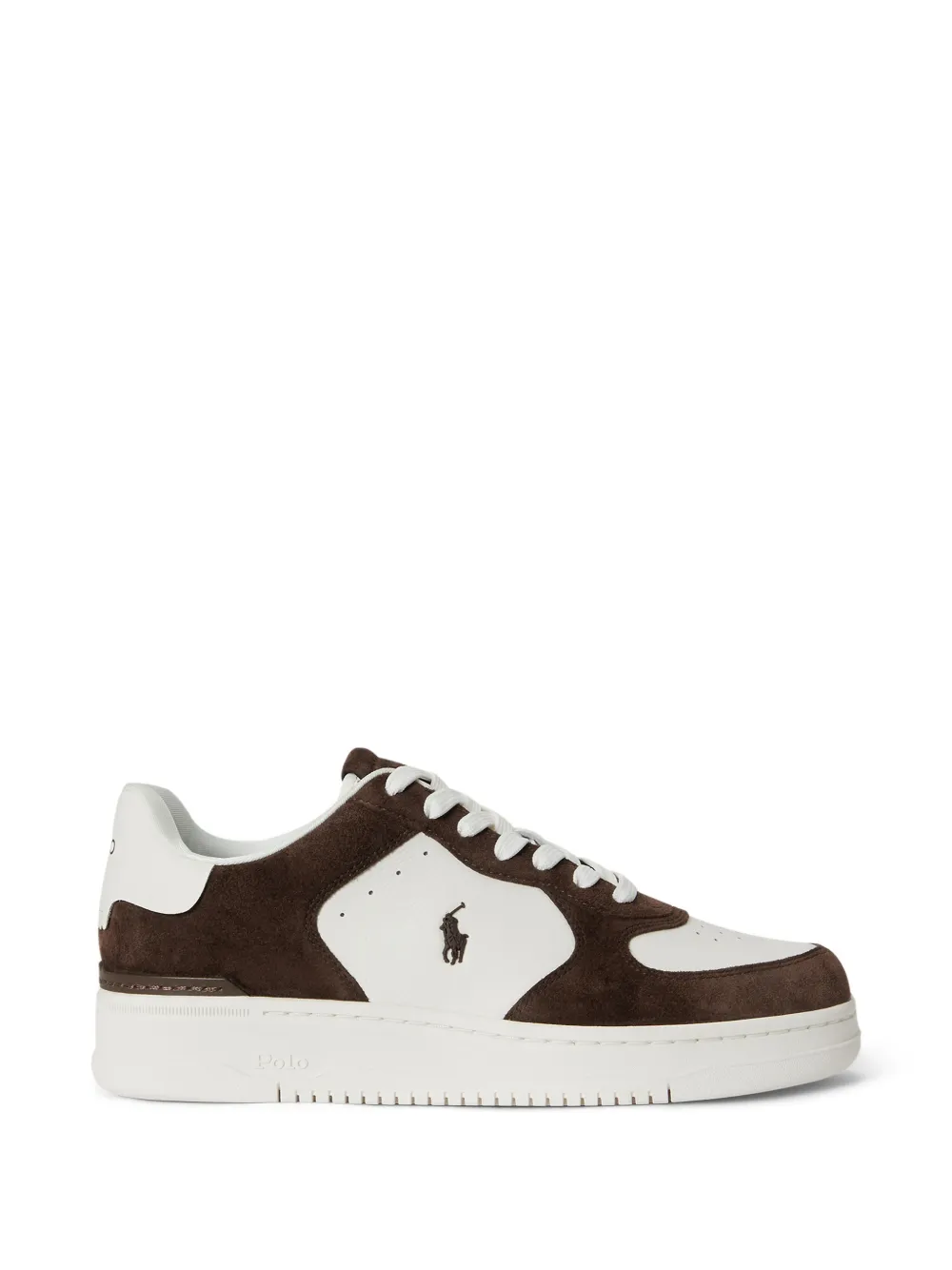 Polo Ralph Lauren Masters Court leather-suede trainers Bruin