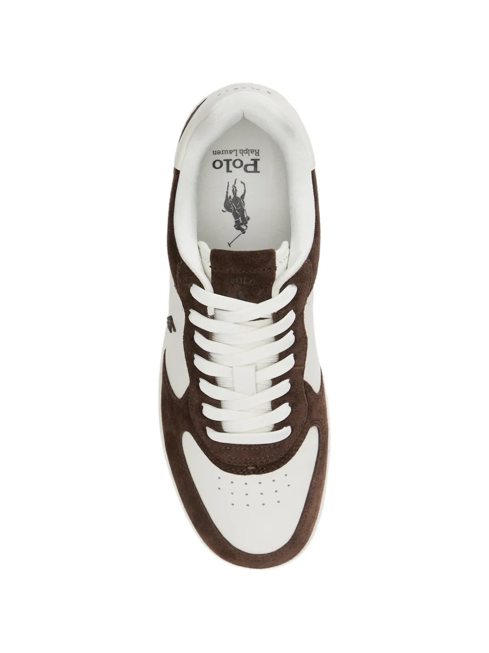 Polo Ralph Lauren Masters Court leather-suede trainers Bruin