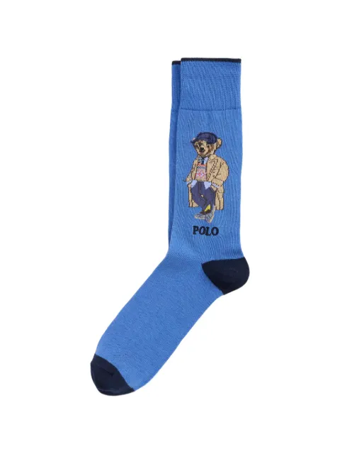 Polo Ralph Lauren Polo Bear embroidered socks