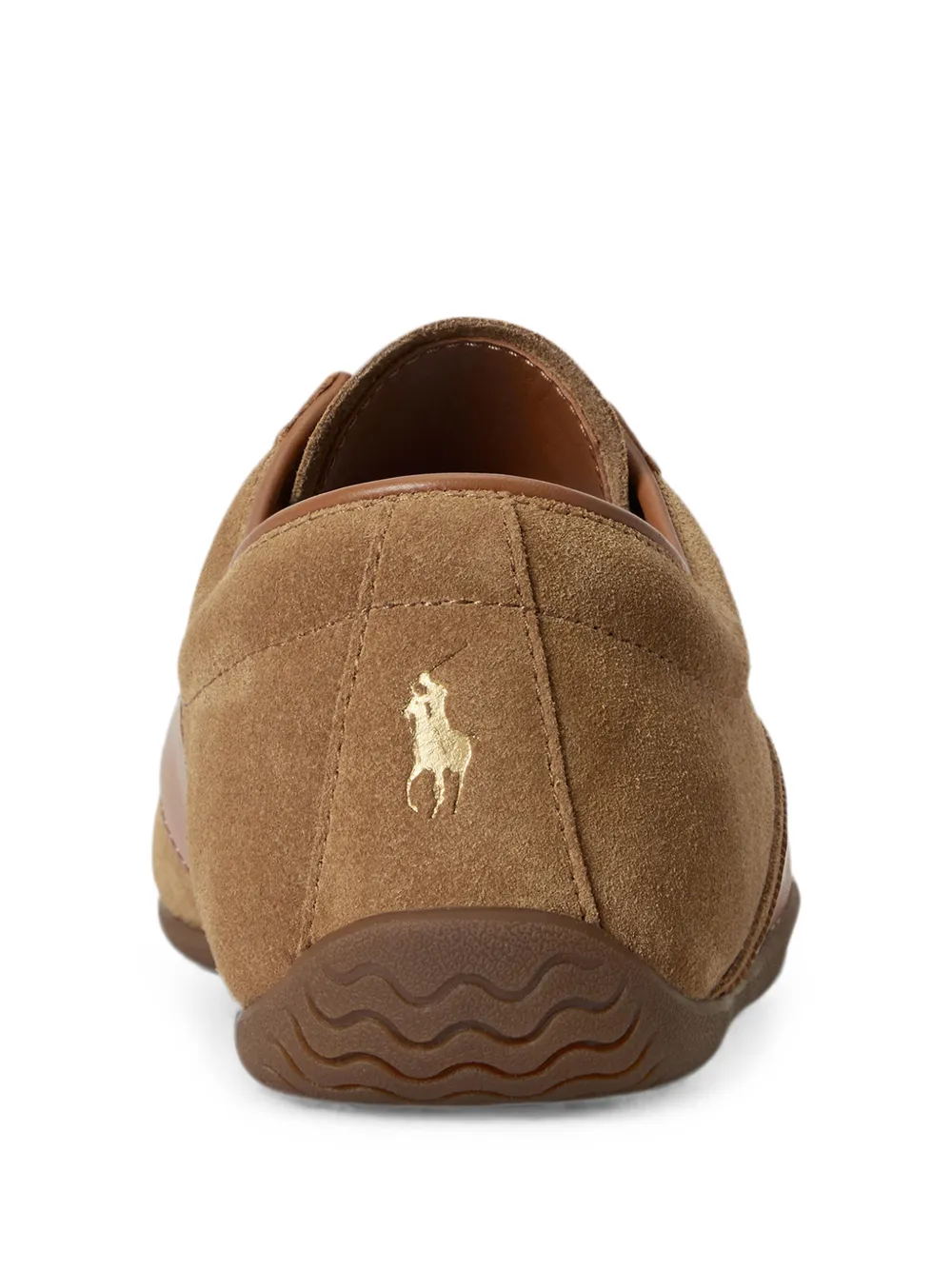Polo Ralph Lauren suede leather sneakers Bruin