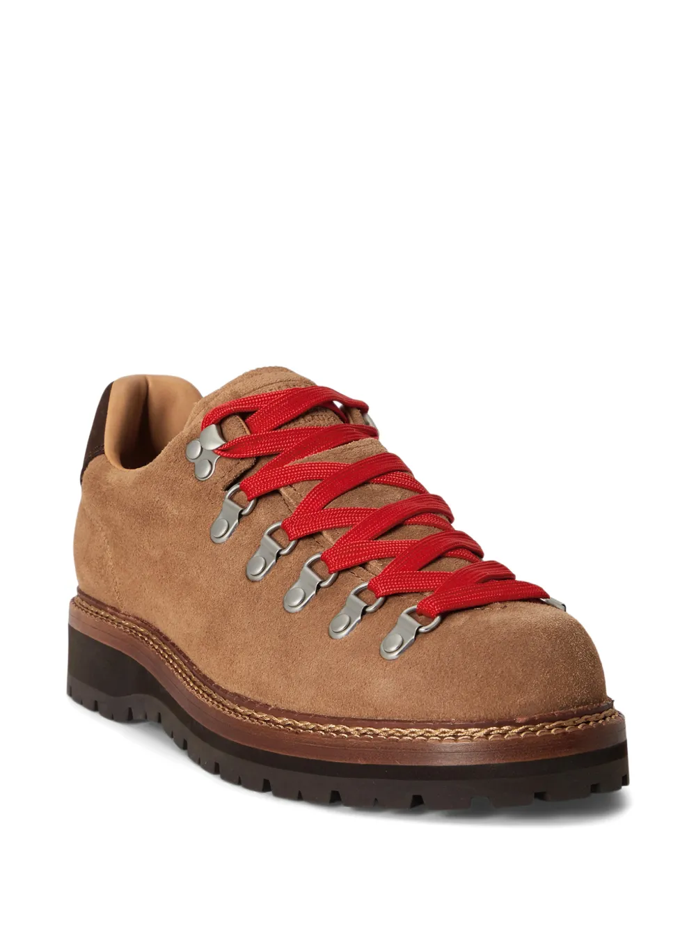 Polo Ralph Lauren Suède veterlaarzen Beige