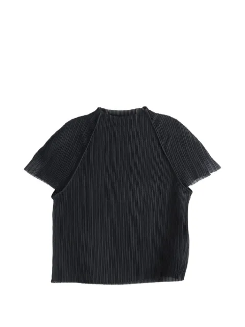 Amomento pleated raglan-sleeve T-shirt