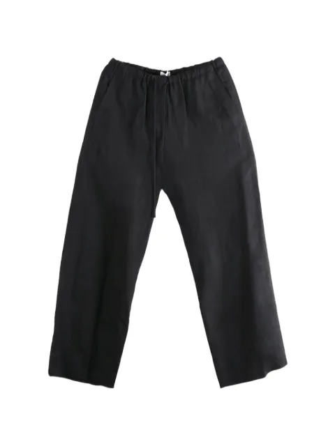 Amomento drawstring palazzo pants
