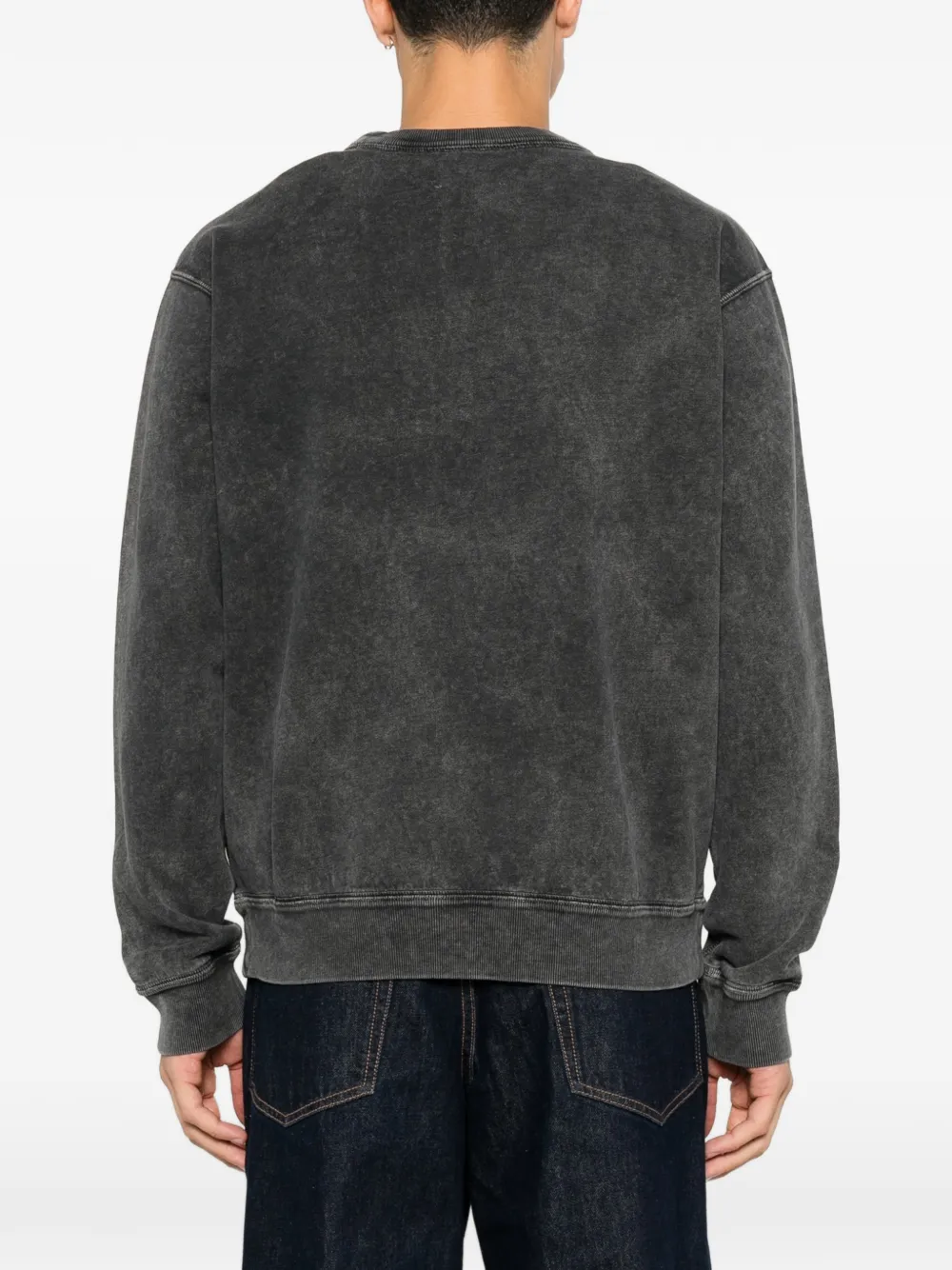 MARANT Sweater met geborduurd logo Grijs