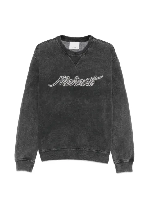 MARANT logo-embroidered sweatshirt