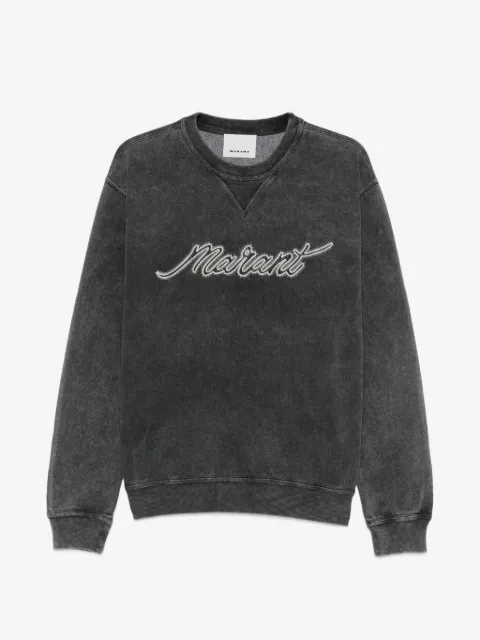 MARANT logo-embroidered sweatshirt