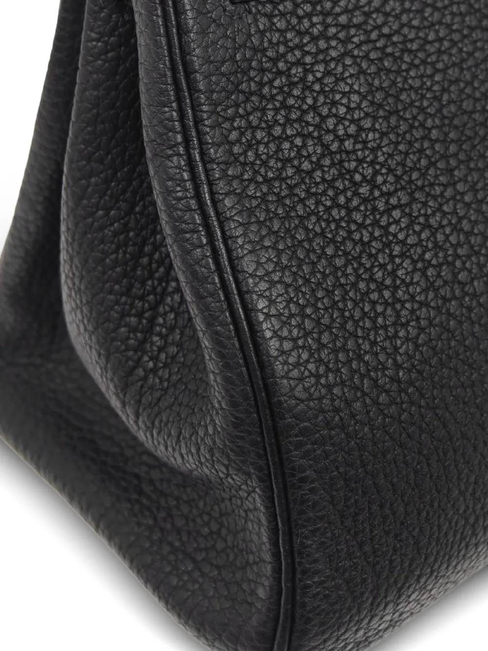 Hermès Pre-owned 2013 30 Birkin Leather Handbag in Blue, view 3