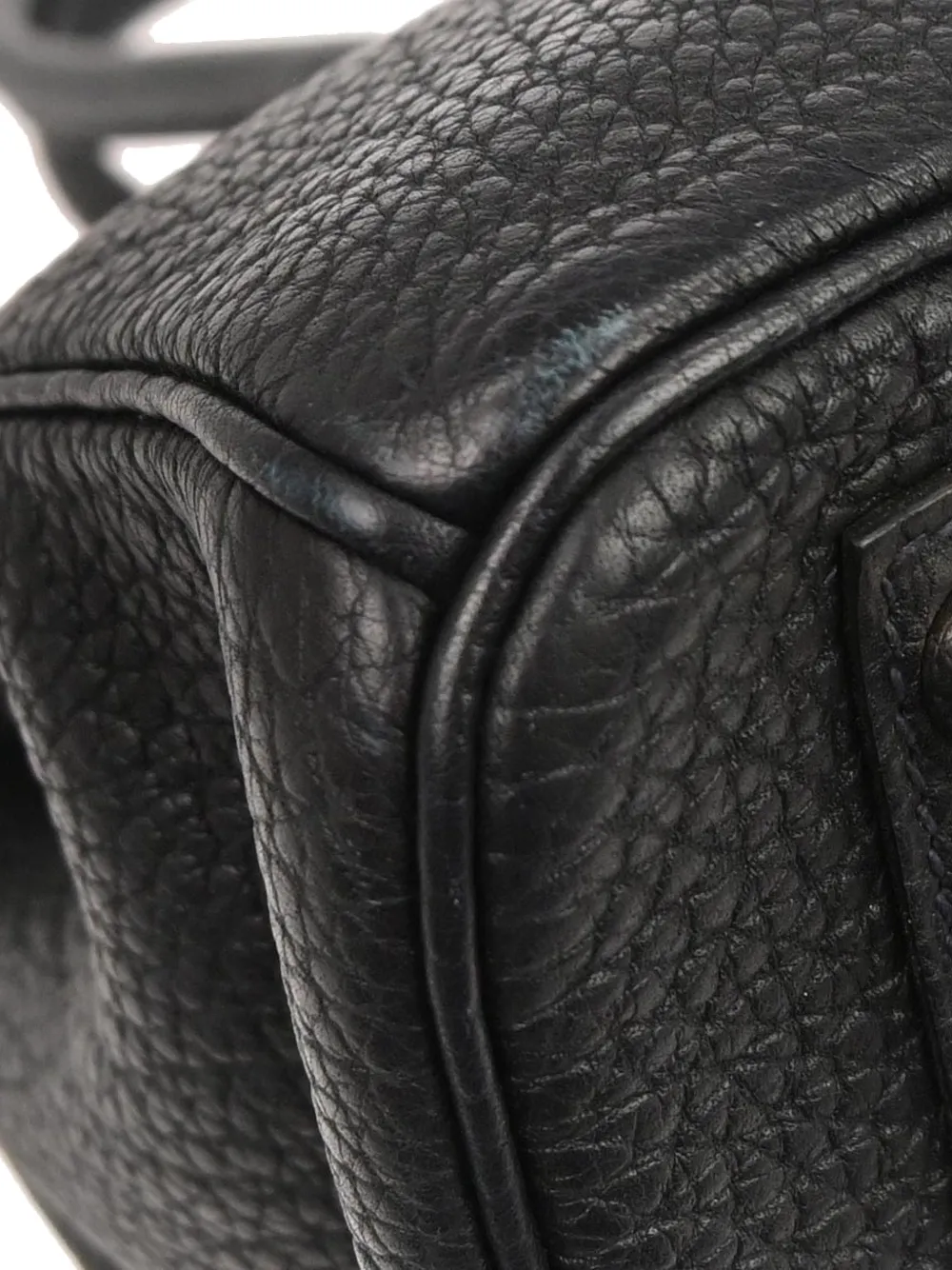 Hermès Pre-owned 2013 30 Birkin Leather Handbag in Blue, view 5