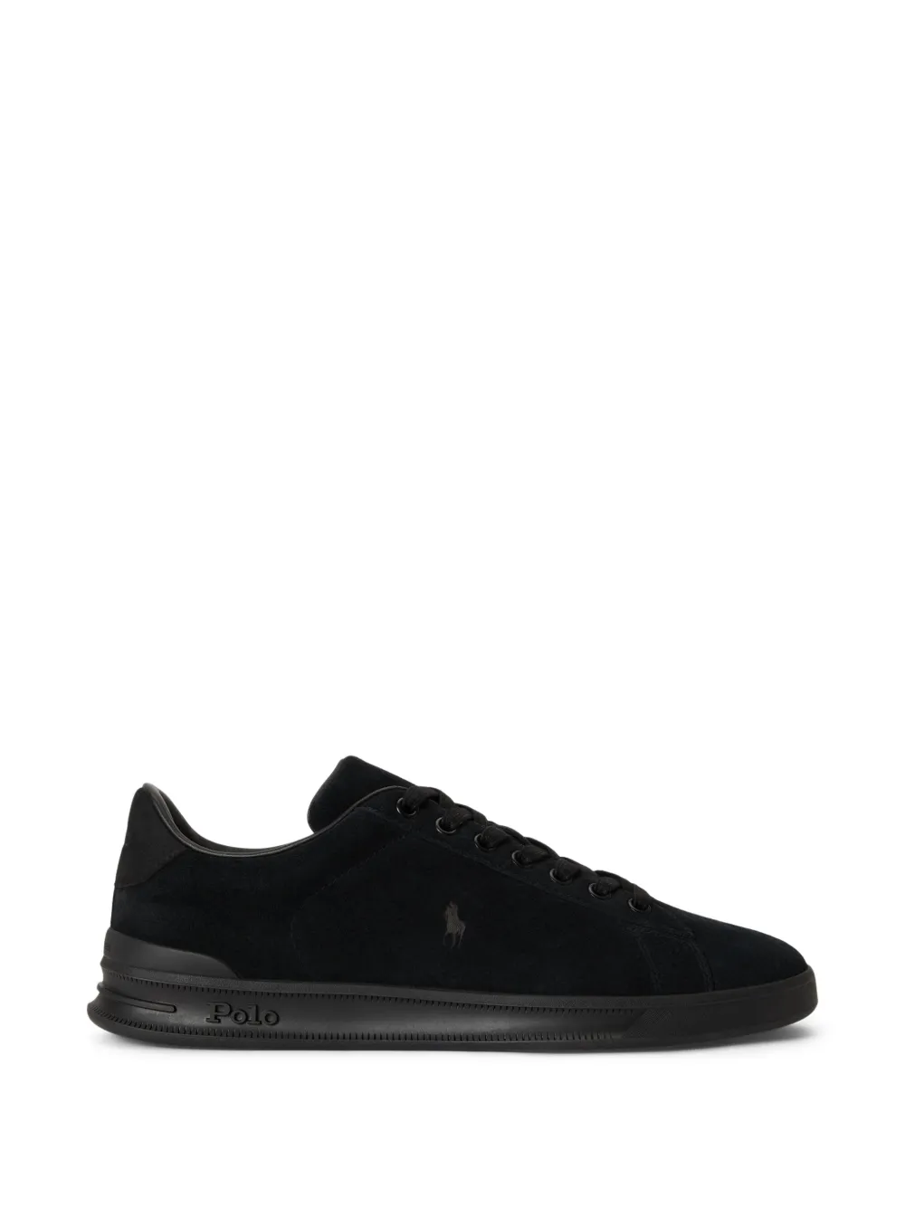 Polo Ralph Lauren Open Masters sneakers met nubuck vlakken Bruin