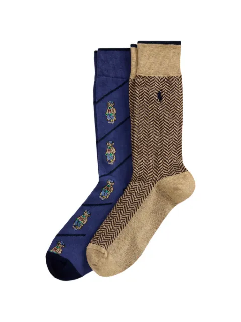 Polo Ralph Lauren Polo Bear herringbone socks