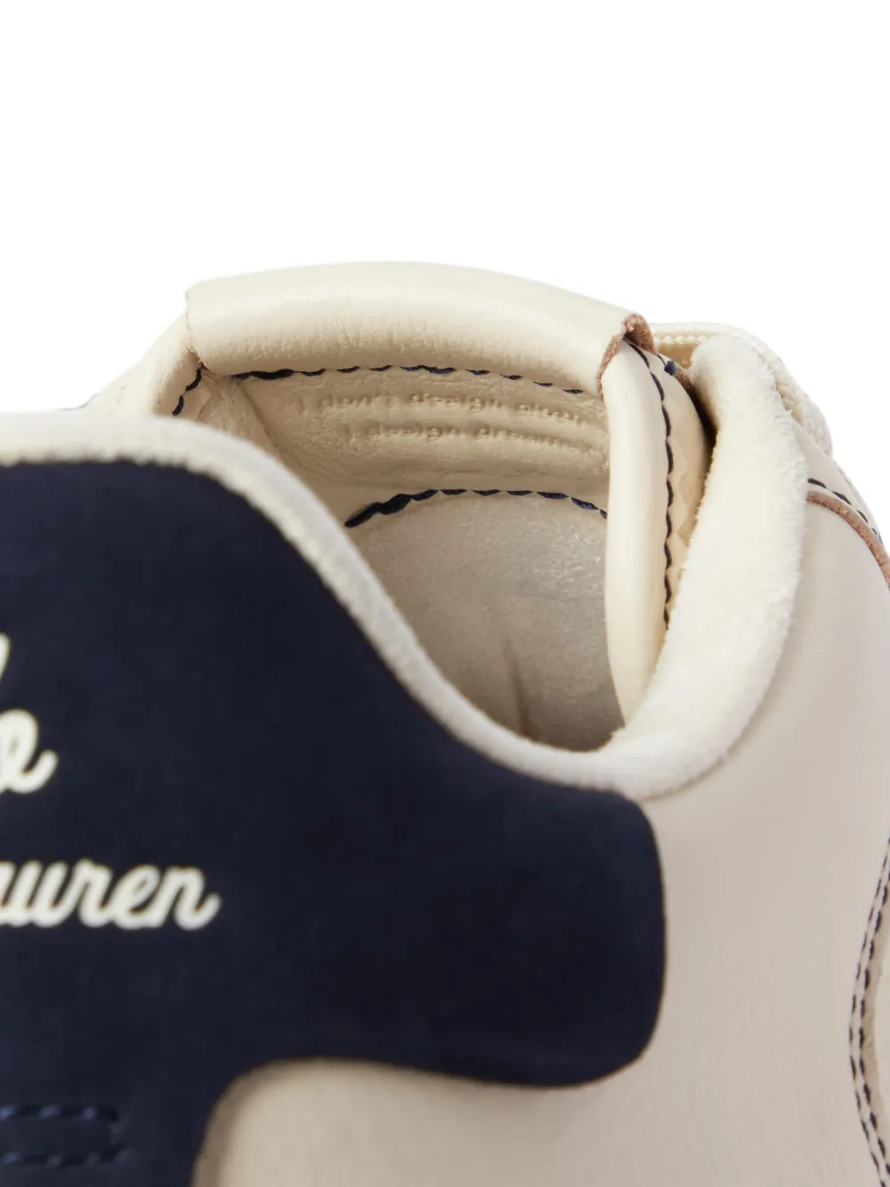 Polo Ralph Lauren Masters Crt leather sneakers Beige