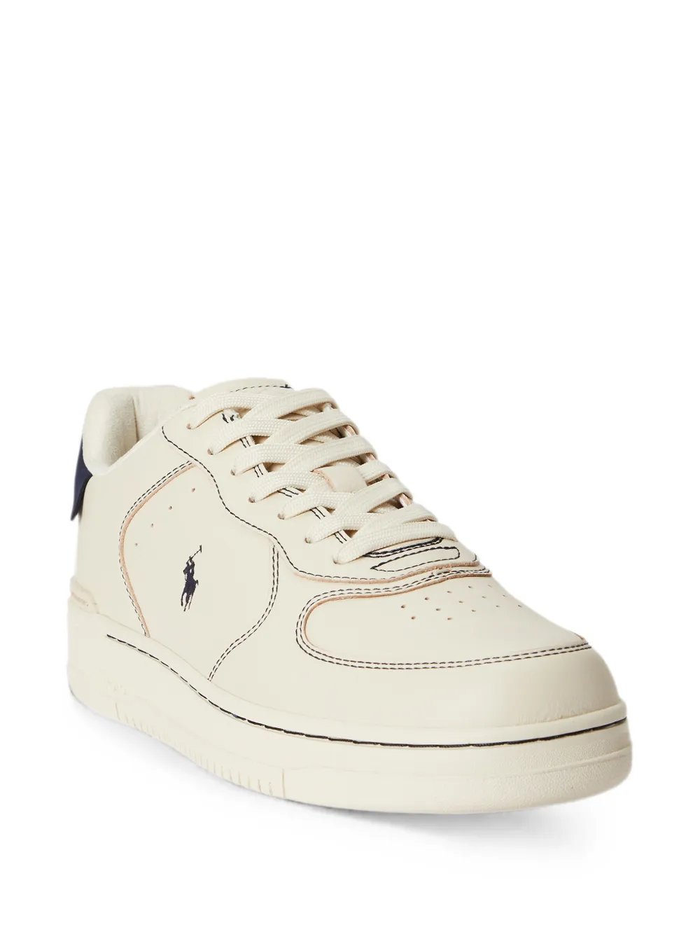 Polo Ralph Lauren Masters Crt leather sneakers Beige