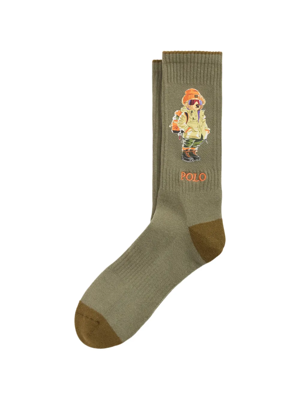 Polo Ralph Lauren Polo Bear cotton-blend crew socks - Verde