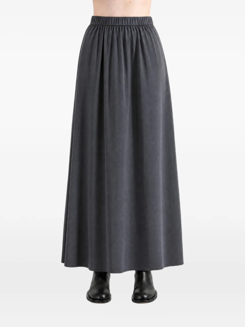 Amomento gathered elasticated-waist skirt - Grau
