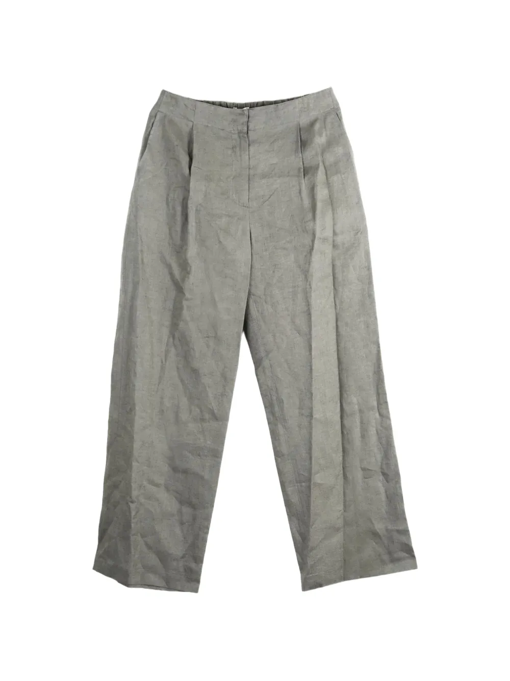 Amomento pleated wide-leg trousers - Verde