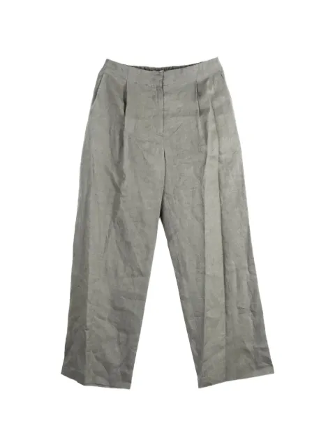 Amomento pantalones anchos con pinzas