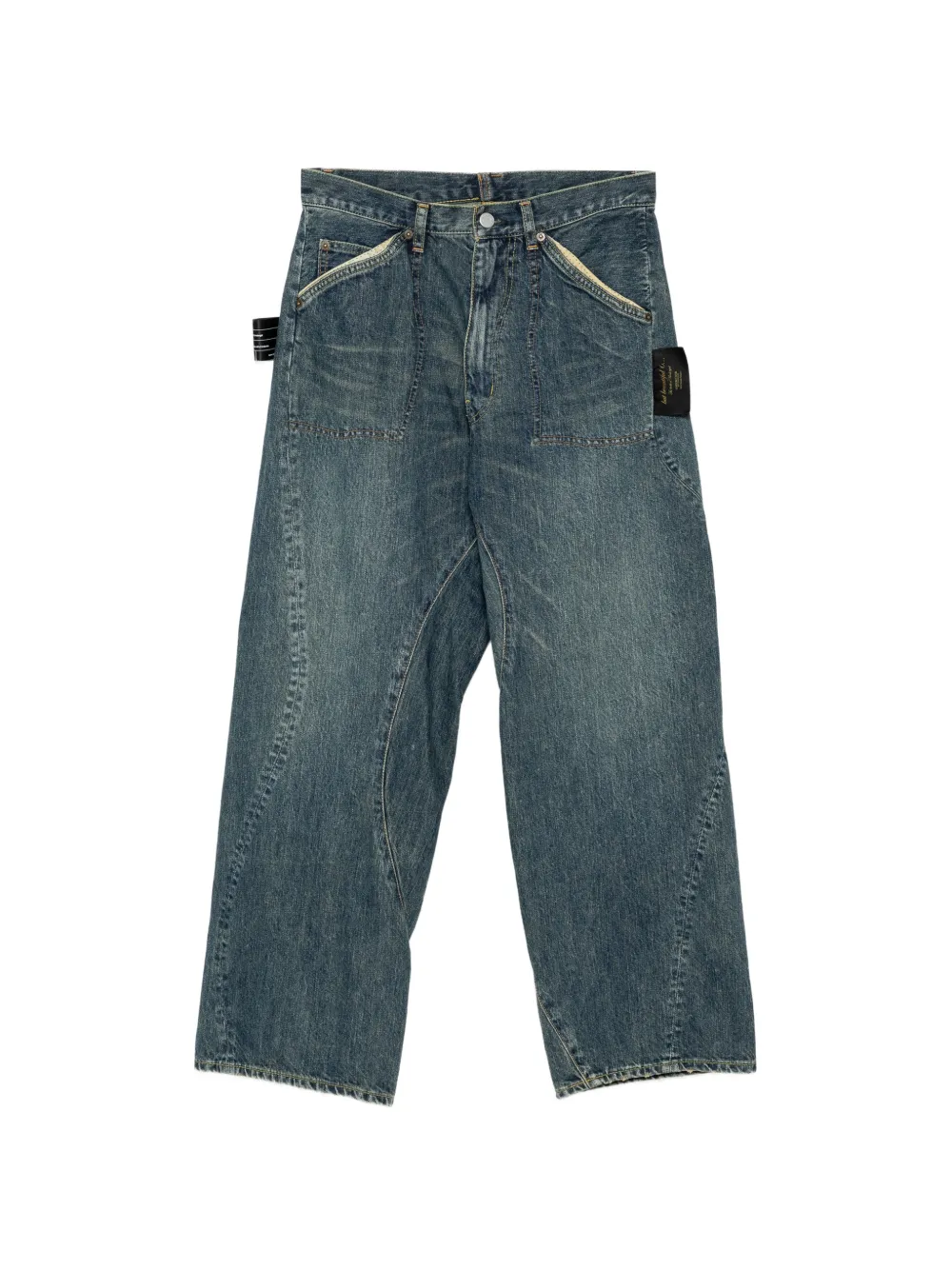 Undercover distressed jeans - Blu