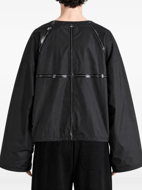 THUG CLUB ロゴジップアップ ジャケット | ブラック | FARFETCH JP