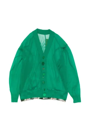 Neighborhood ジップアップ カーディガン | グリーン | FARFETCH JP