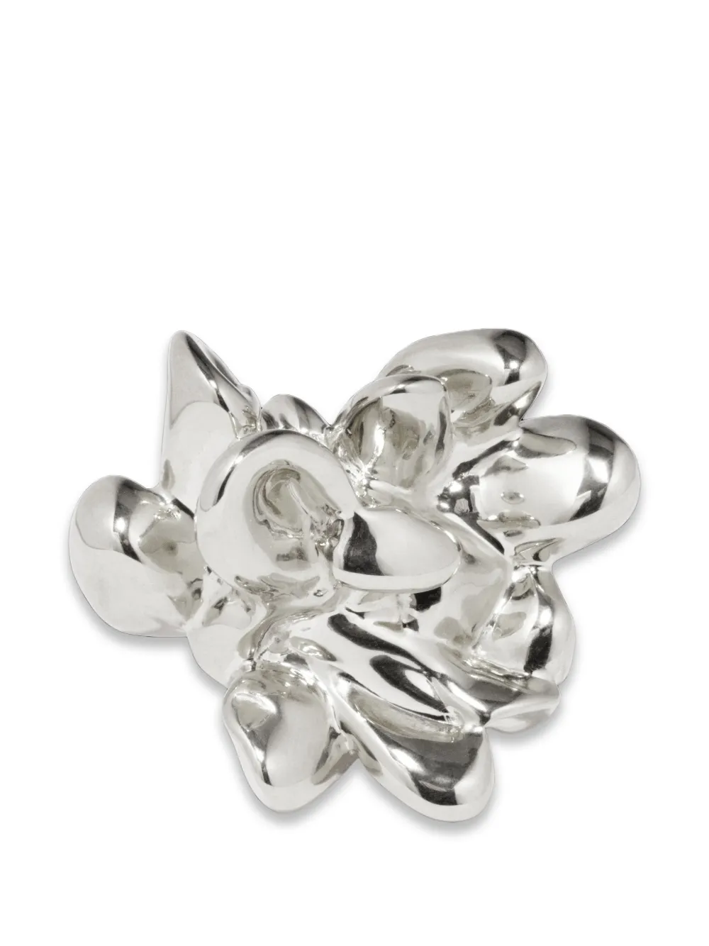 Completedworks Anello scultoreo - Argento