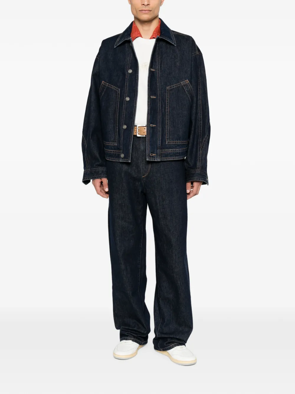 MARANT Jameson straight jeans Blauw