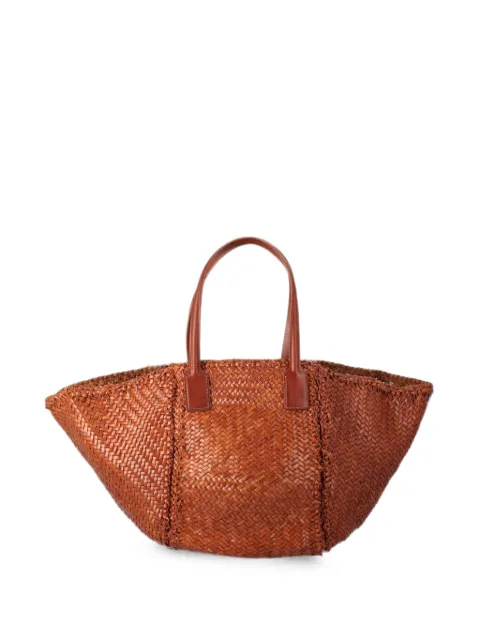 DRAGON DIFFUSION Teresa woven leather tote bag