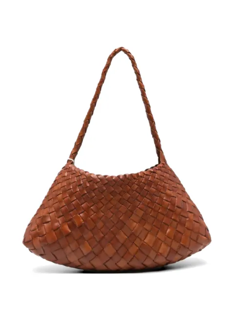 DRAGON DIFFUSION Rosanna woven leather shoulder bag