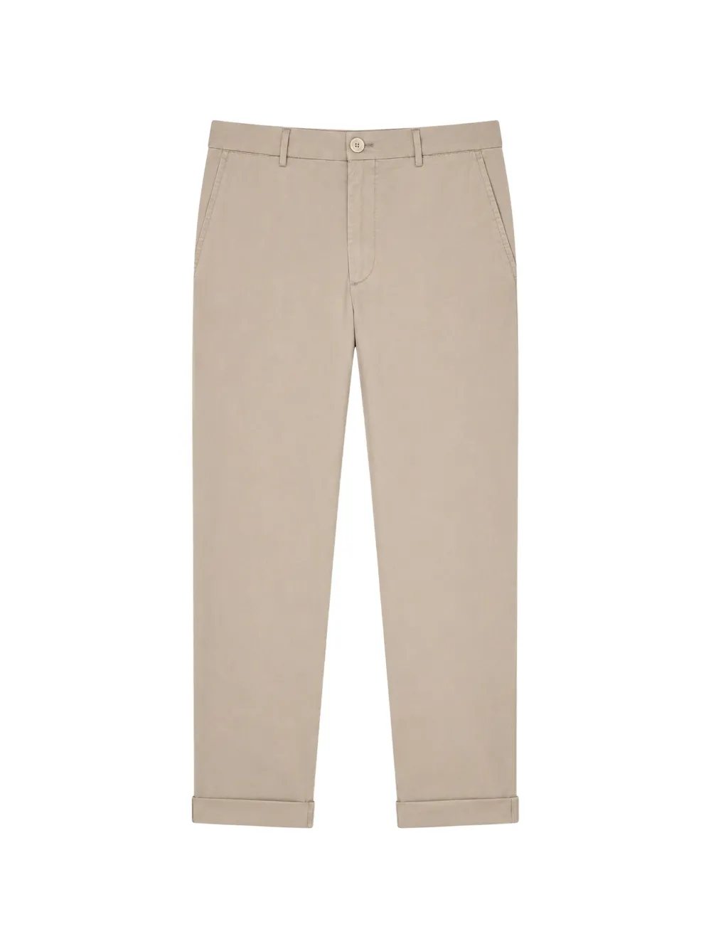 Brunello Cucinelli belt-loops trousers - Nude