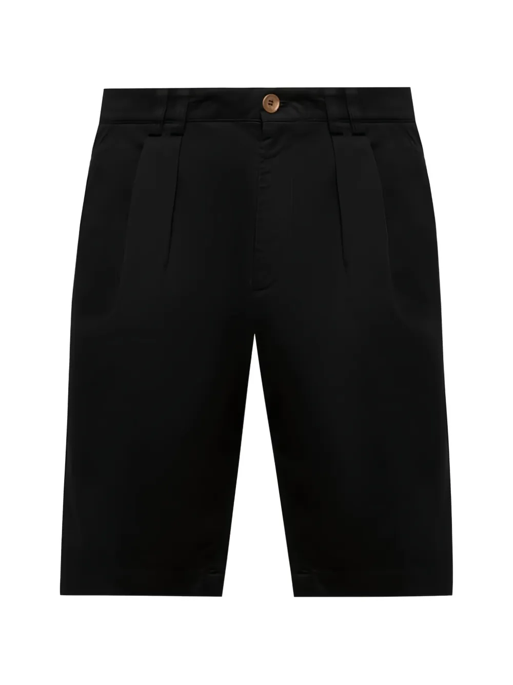 Brunello Cucinelli pleated tailored shorts - Schwarz