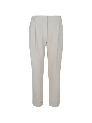 Brunello Cucinelli ジョガーパンツ | ホワイト | FARFETCH JP