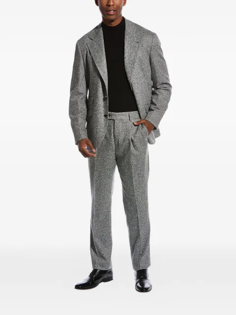 Brunello Cucinelli traje con solapa de muesca