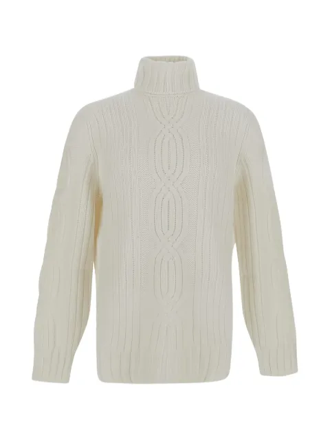 Brunello Cucinelli cable-knit turtleneck sweater