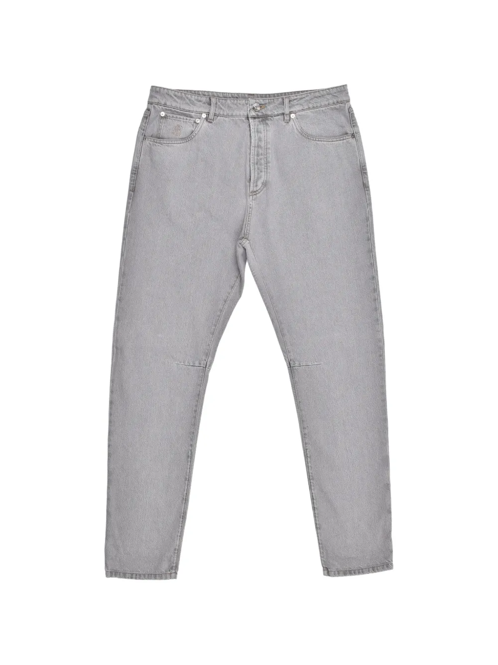 Brunello Cucinelli five-pocket jeans - Grigio