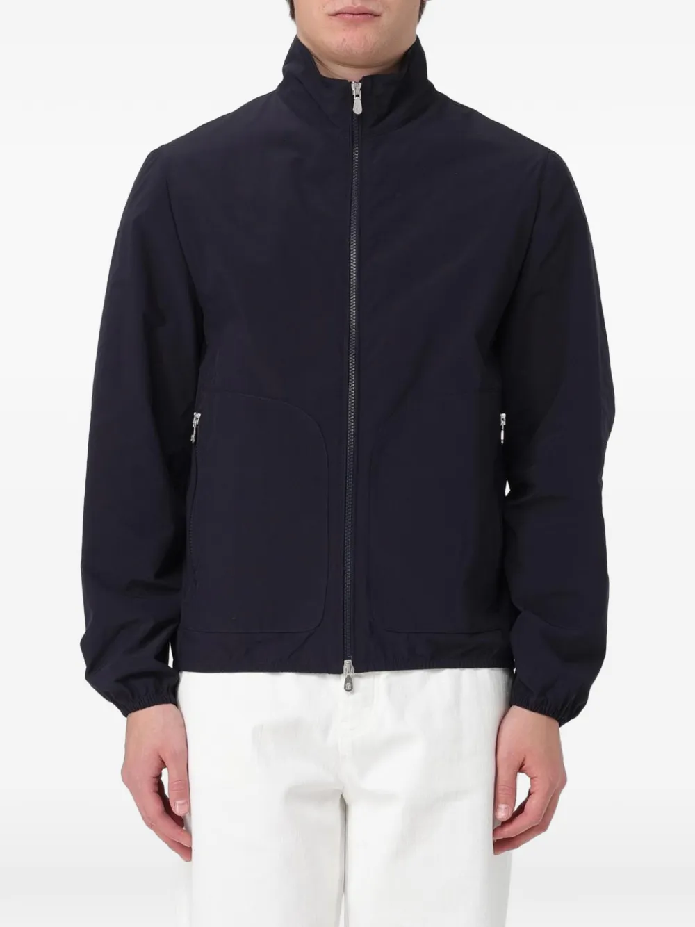 Brunello Cucinelli zip-up jacket - Blau