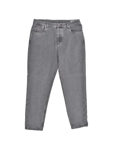Brunello Cucinelli jeans med fem lommer og lige pasform
