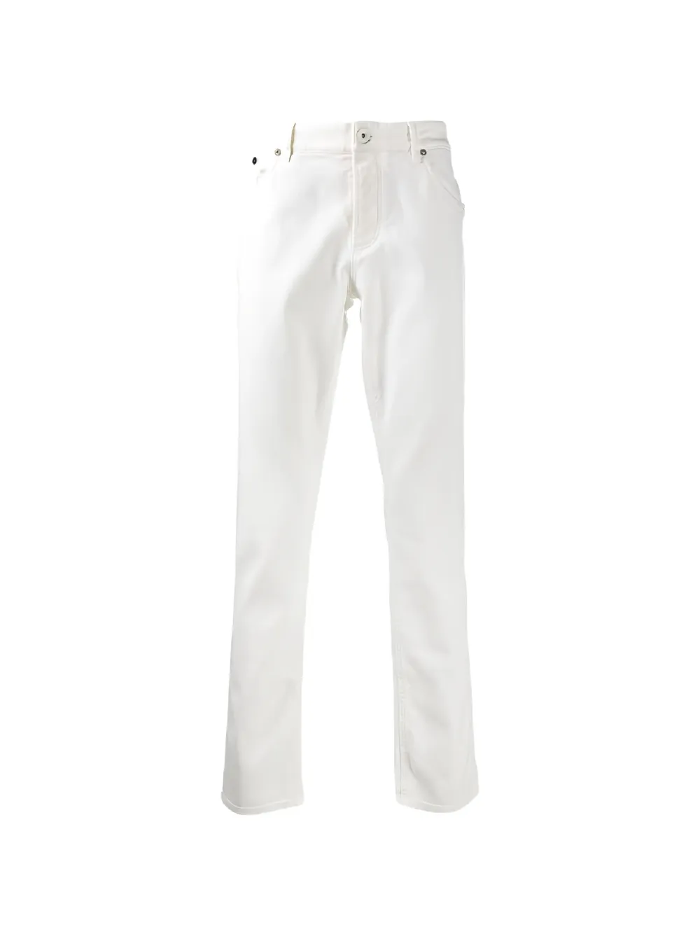 Brunello Cucinelli straight-leg jeans - Bianco