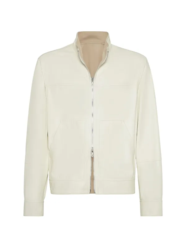 Brunello Cucinelli ジップアップ ジャケット | ニュートラル