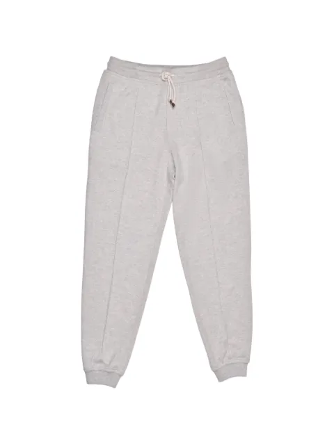 Brunello Cucinelli pants de cachemira con cordones en la pretina