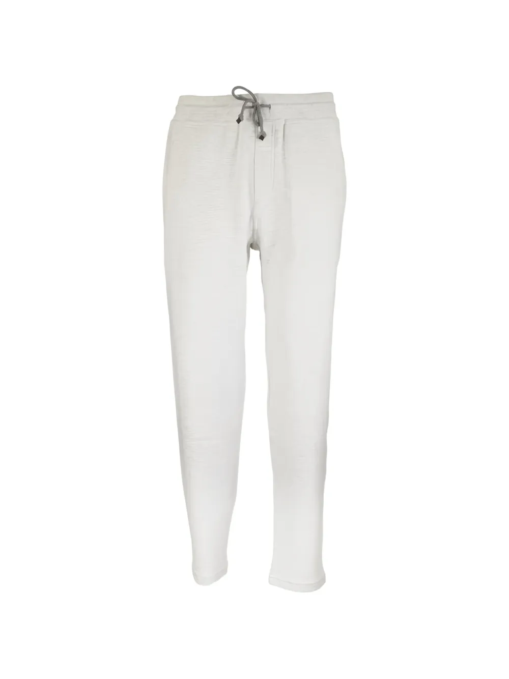 Brunello Cucinelli drawstring track pants - Bianco