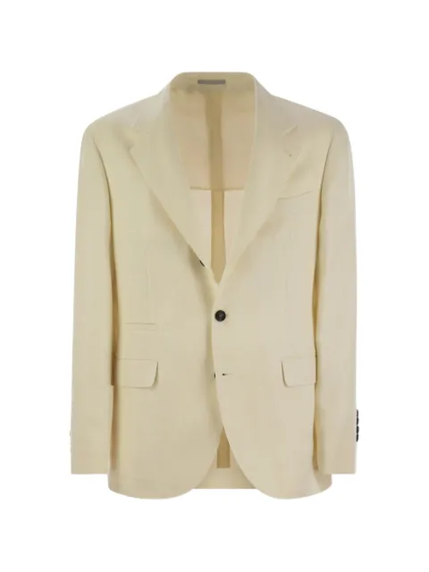 Brunello Cucinelli notch-lapel single-breasted blazer