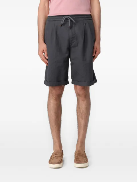 Brunello Cucinelli pleated drawstring-waist shorts