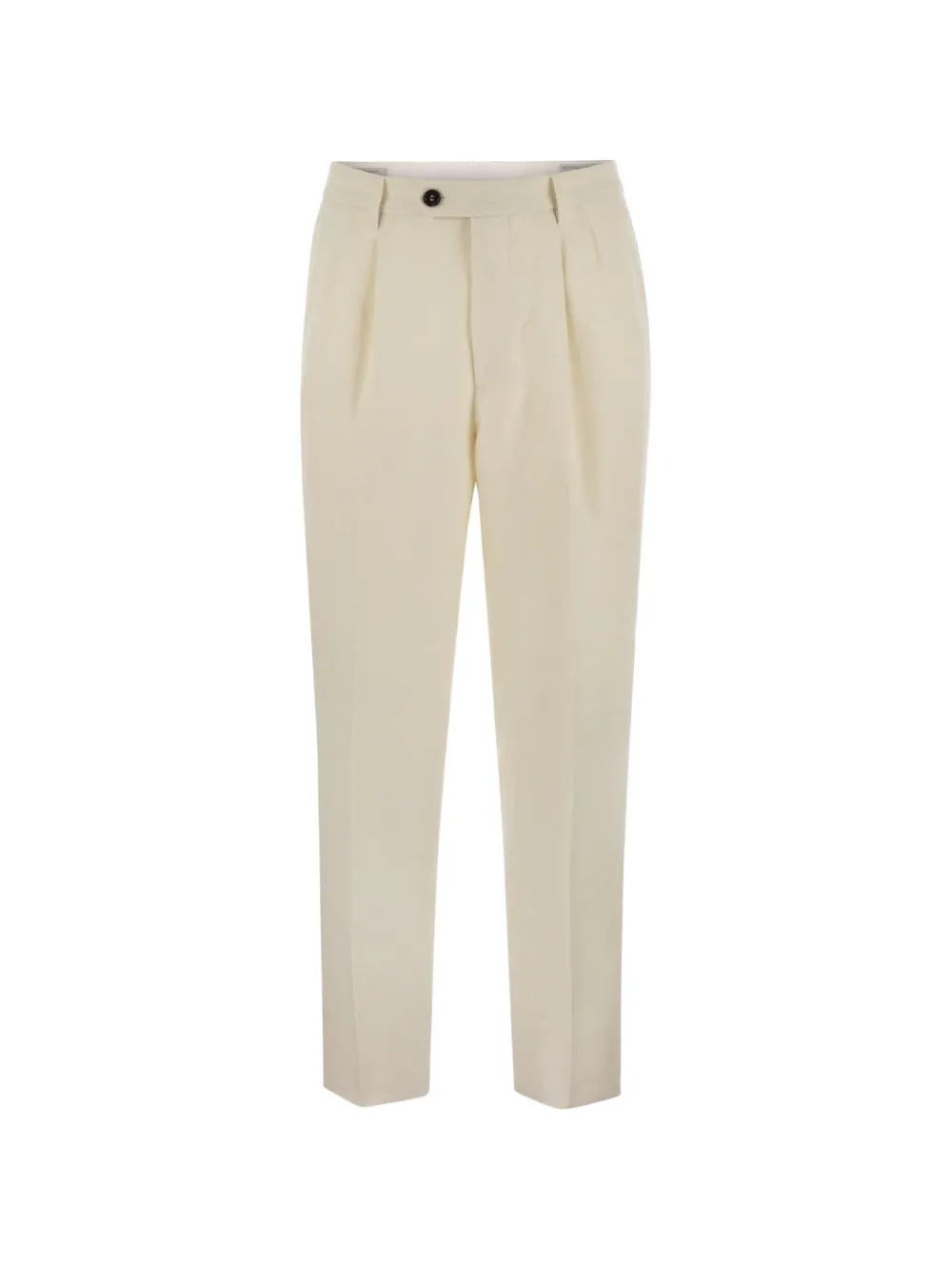 Brunello Cucinelli pleated-design trousers - Toni neutri