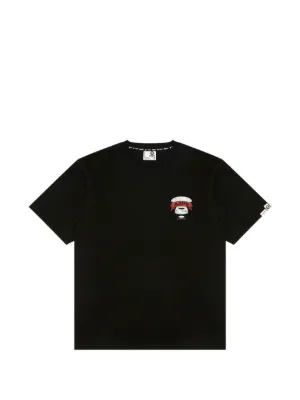 AAPE BY *A BATHING APE® heart-graphic T-shirt | Black | FARFETCH