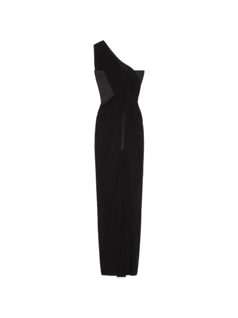 Givenchy draped one-shoulder maxi dress